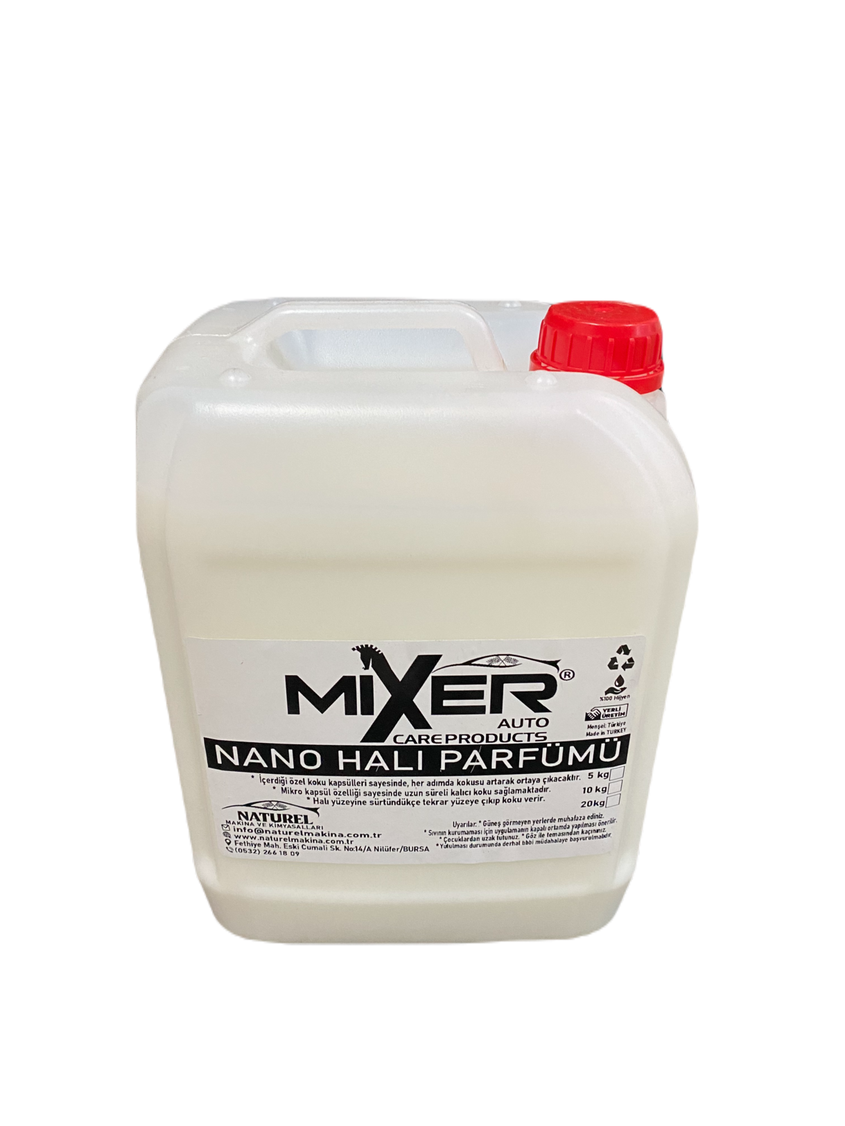 Nano Halı Parfümü 5kg