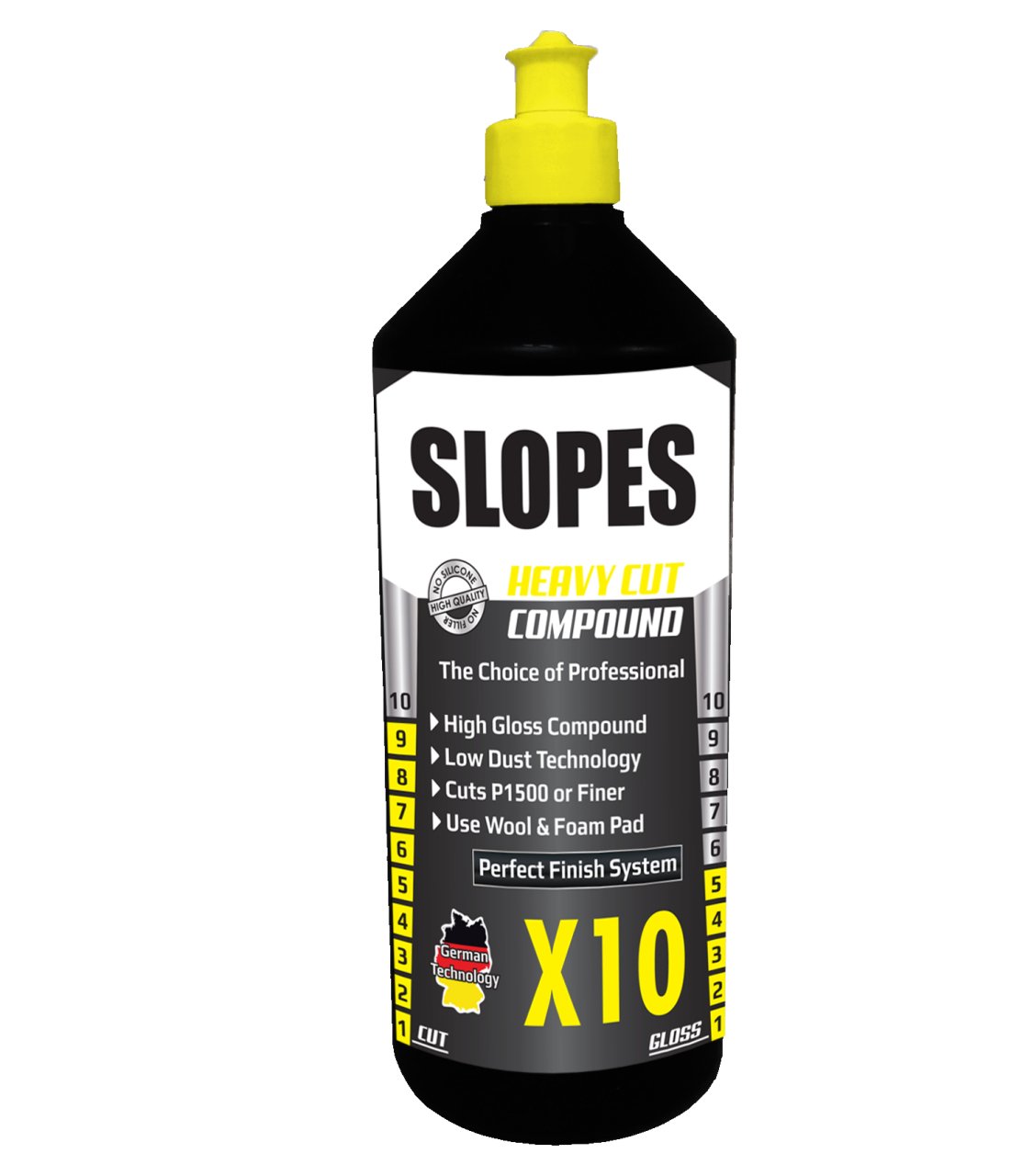 Slopes X10 Agresif Çizik Çıkarıcı Pasta 1lt